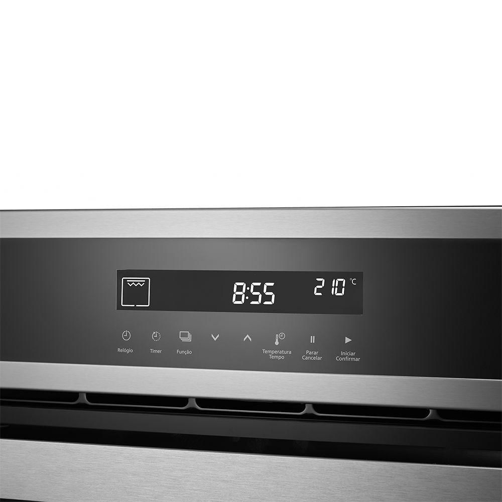 Forno Elétrico de Embutir Panasonic Multifunções 80L Inox - HL-CX668SRPK - 220V