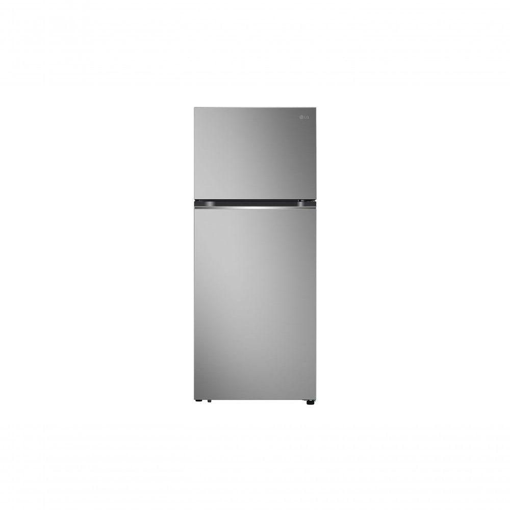 Geladeira LG Frost Free Inverter 375L Duplex Inox Look GN-B372PFM2 220V