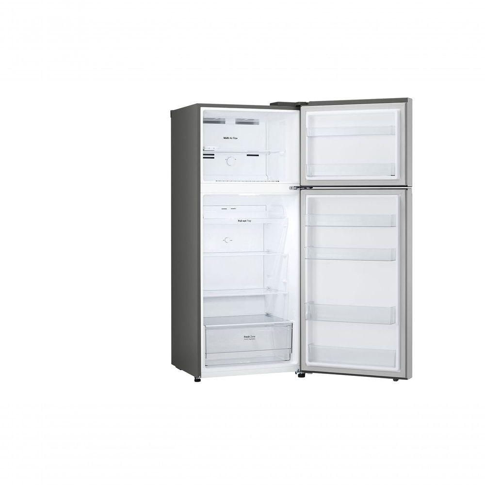 Geladeira LG Frost Free Inverter 375L Duplex Inox Look GN-B372PFM2 220V