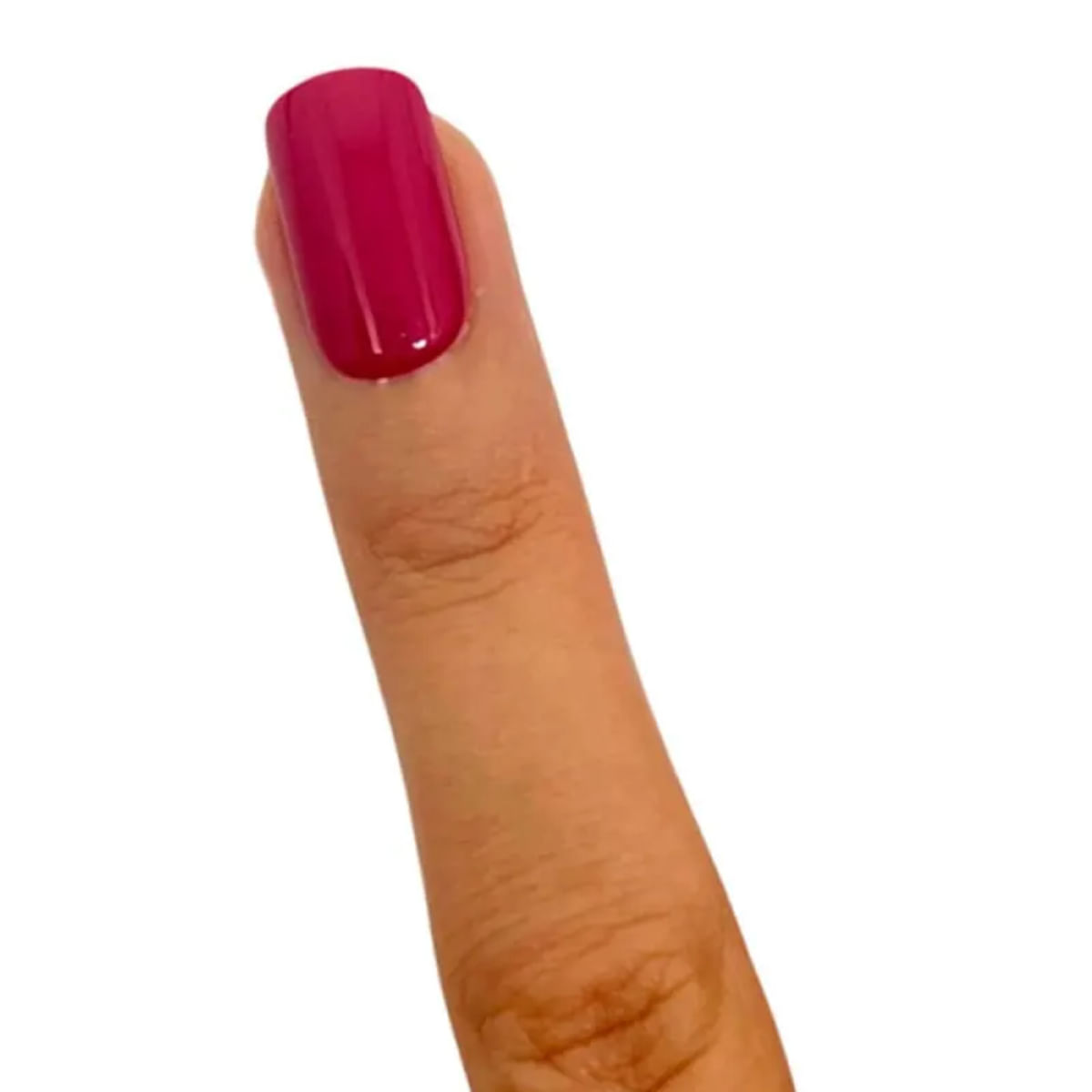 Macrilan Unhas Postiças Autocolantes Efeito Gel (24 Unidades) médio / rubi