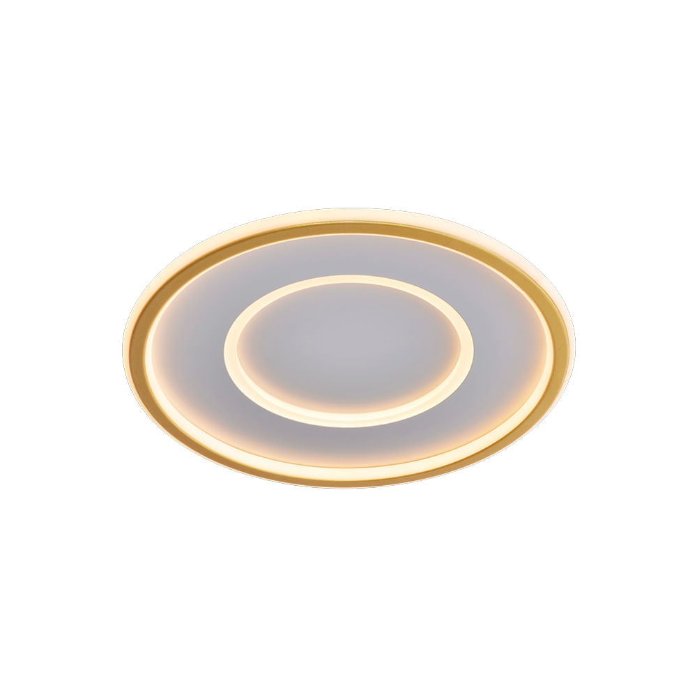 Plafon Sindora DCX03121 Led Bivolt Dourado