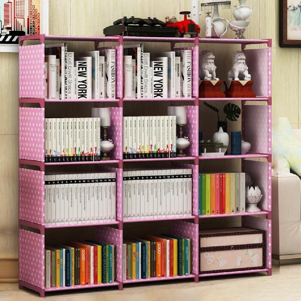 Estante Organizador Modular Com 5 Prateleiras Perfeita Para Livros Brinquedos Roupas E Objetos Em Qualquer Ambiente