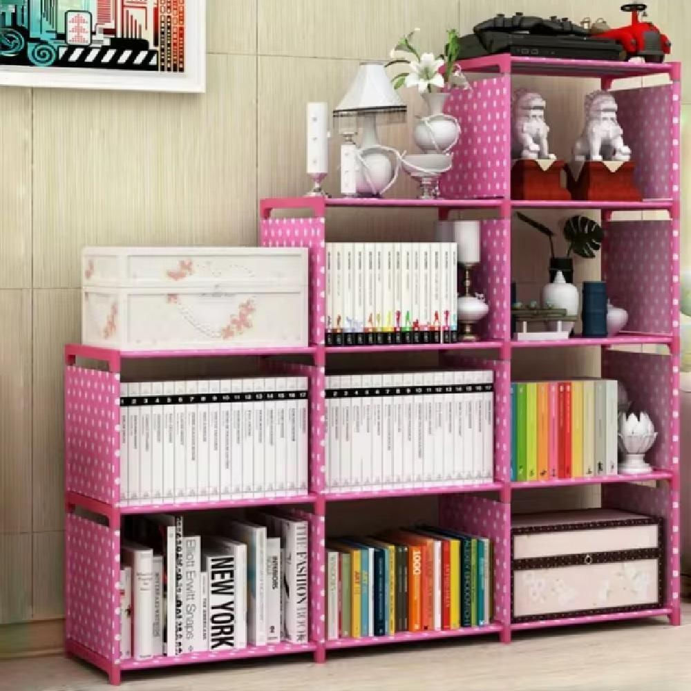 Estante Organizador Modular Com 5 Prateleiras Perfeita Para Livros Brinquedos Roupas E Objetos Em Qualquer Ambiente