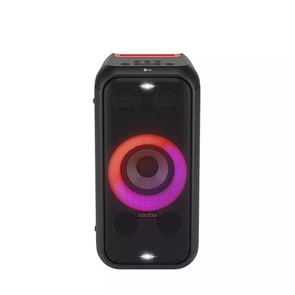 Caixa de Som Portátil LG Partybox XBOOM XL5S com Bluetooth, IPX4, Iluminação, Entrada para Microfone e Guitarra - 200W Preto / Bivolt