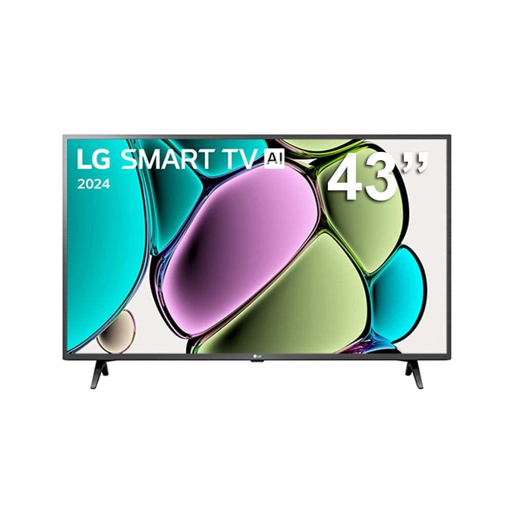 Smart TV 43 LG Full HD 43LR6700 com Processador a5 Ger6 AI, Alexa integrada, LG Channels, webOS 23 compatível com Controle Smart Magic Cinza / Bivolt