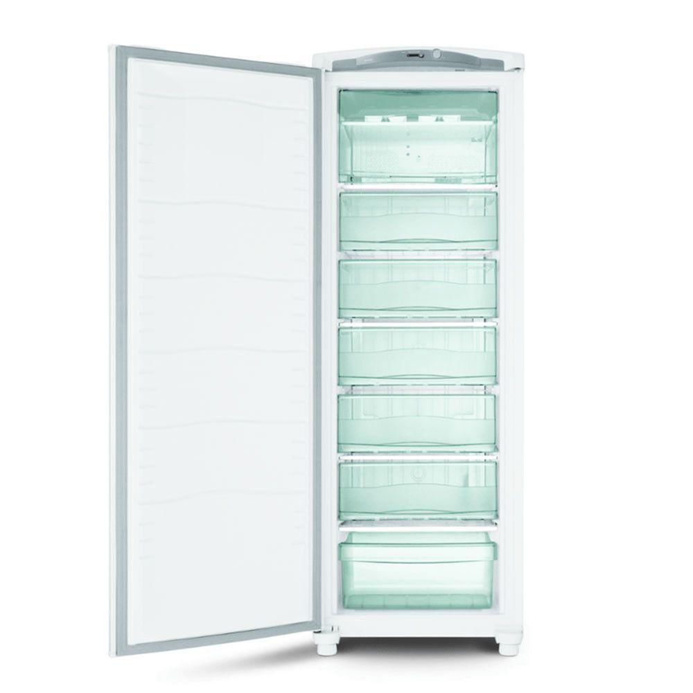 Freezer Consul CVU30 246L 1 Porta CVU30FBANA Vertical Branco 110V