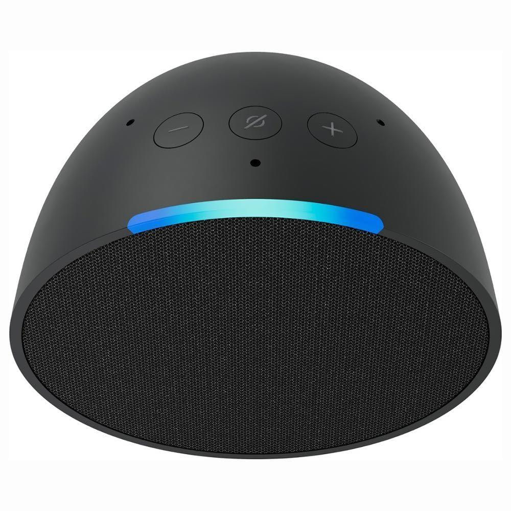 Caixa De Som Amazon Echo Pop Alexa / Bluetooth - Preto