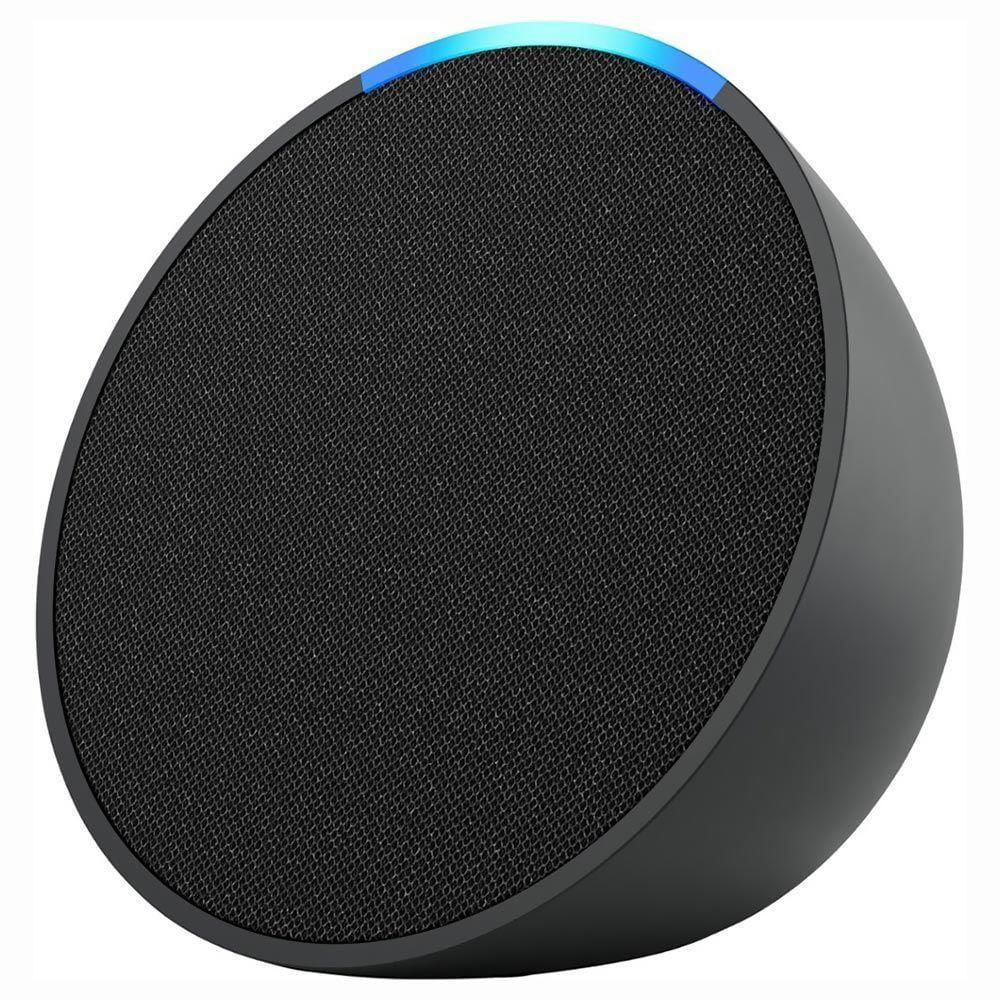 Caixa De Som Amazon Echo Pop Alexa / Bluetooth - Preto