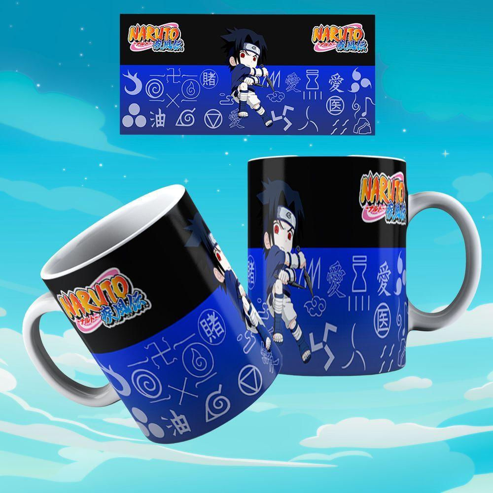 Caneca De Porcelana 325ml Animes Decorada Naruto 5