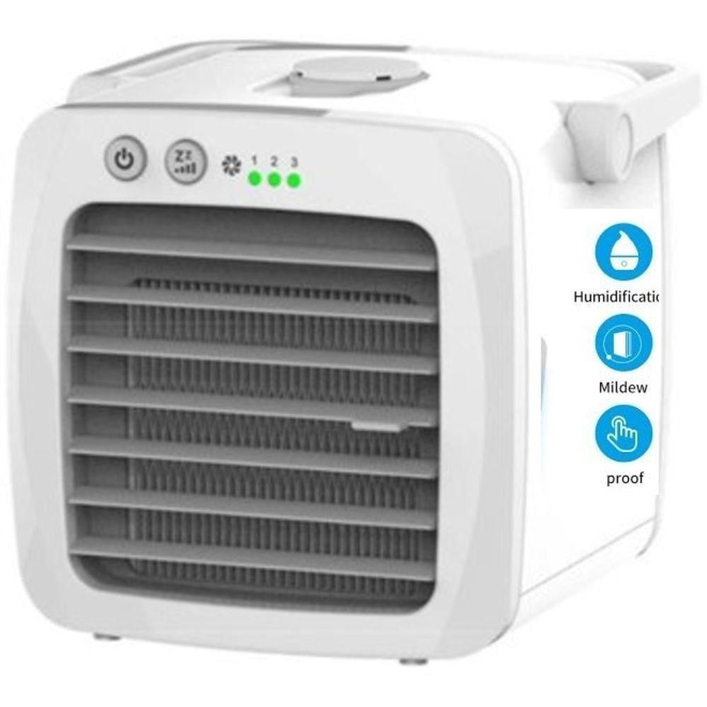 Ar-condicionado Portátil 3 Em 1 Mini Ventilador Usb