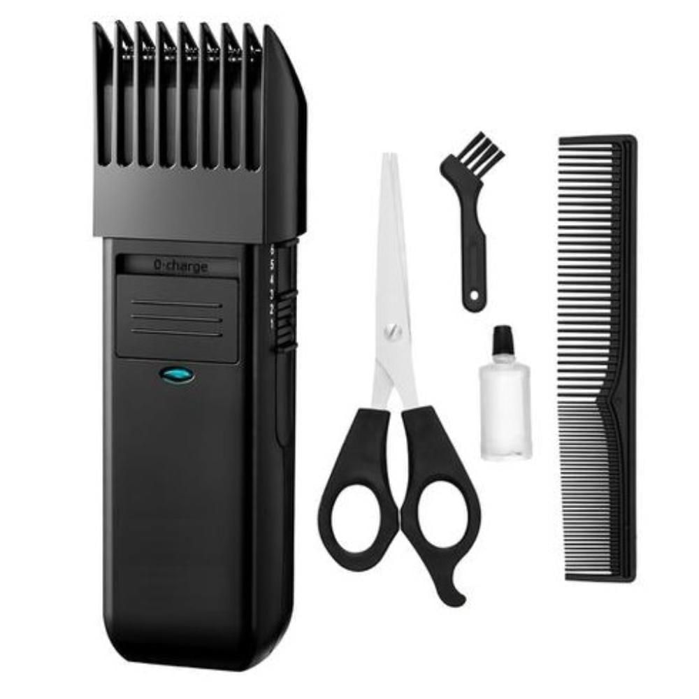 Barbeador Elétrico Aparador De Barba E Cabelo Sem Fio 3x1