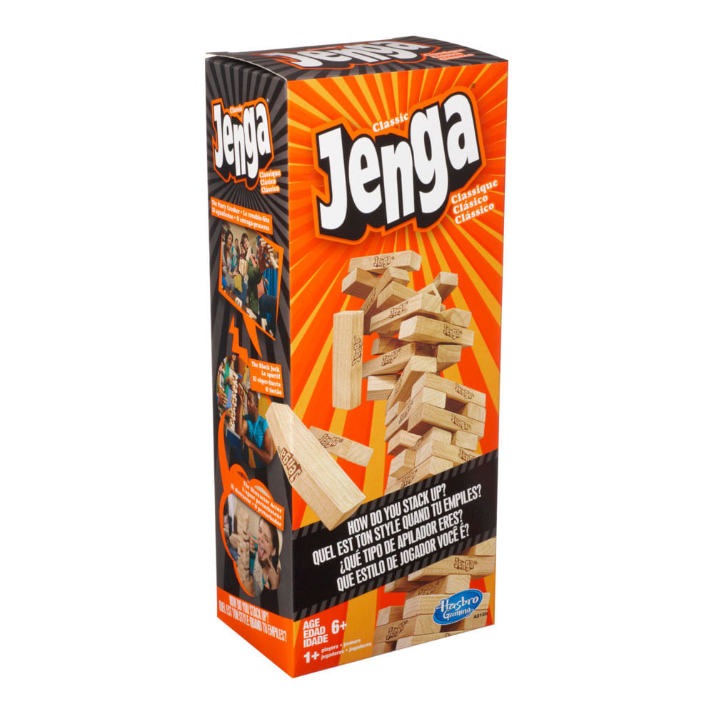 Jogo Hasbro Jenga Novo