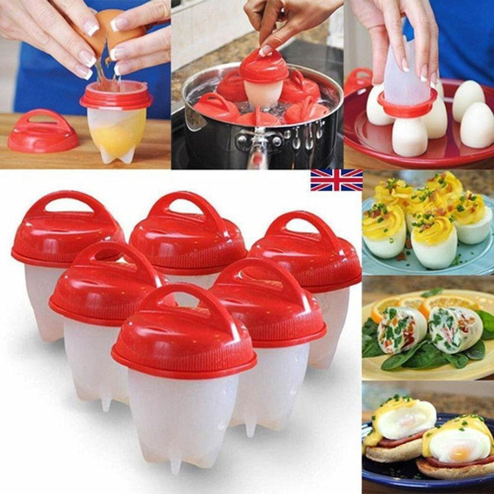 Magic Egg Forma Cozinhar Ovos Fácil Fit Silicone