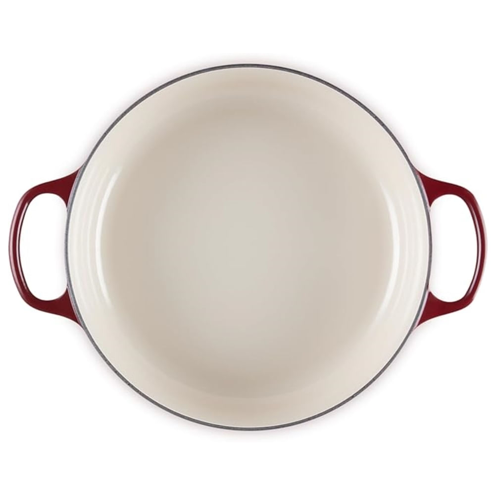 PANELA LE CREUSET RISOTTO SIGNATURE FERRO FUNDIDO 30CM VERMELHO RHONE 21179309494441