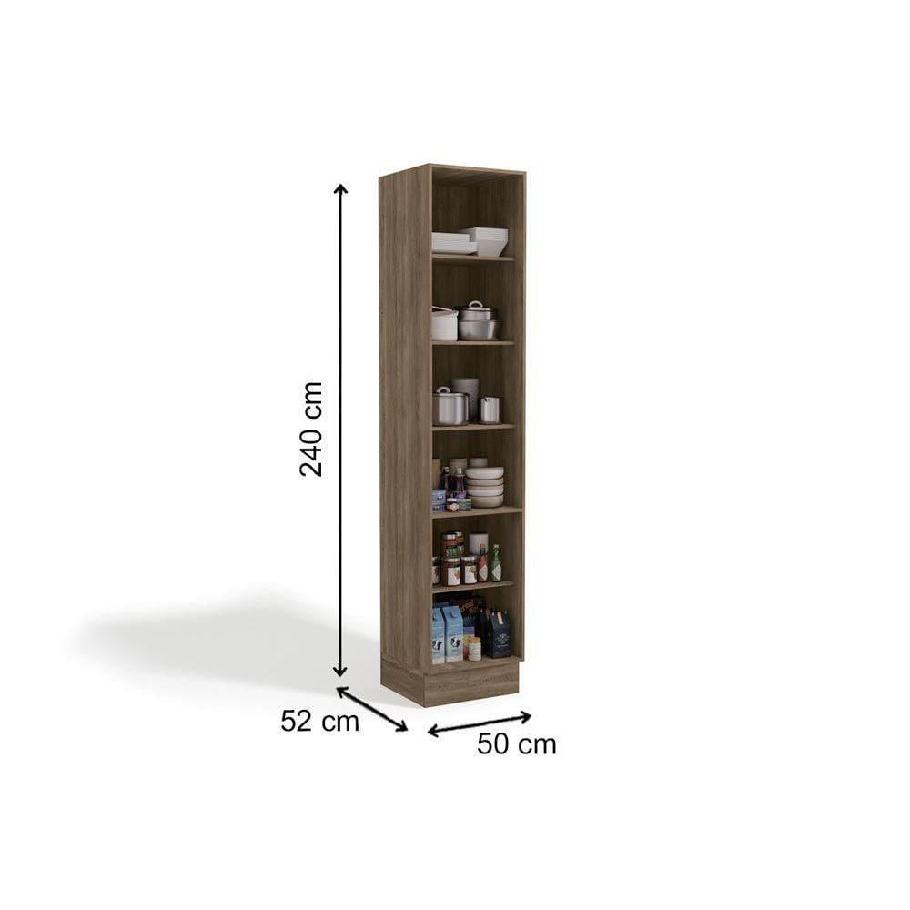 Módulo Cozinha Kappesberg Maxxi Paneleiro G749 C- 2 Portas 50cm Canela-kappesberg