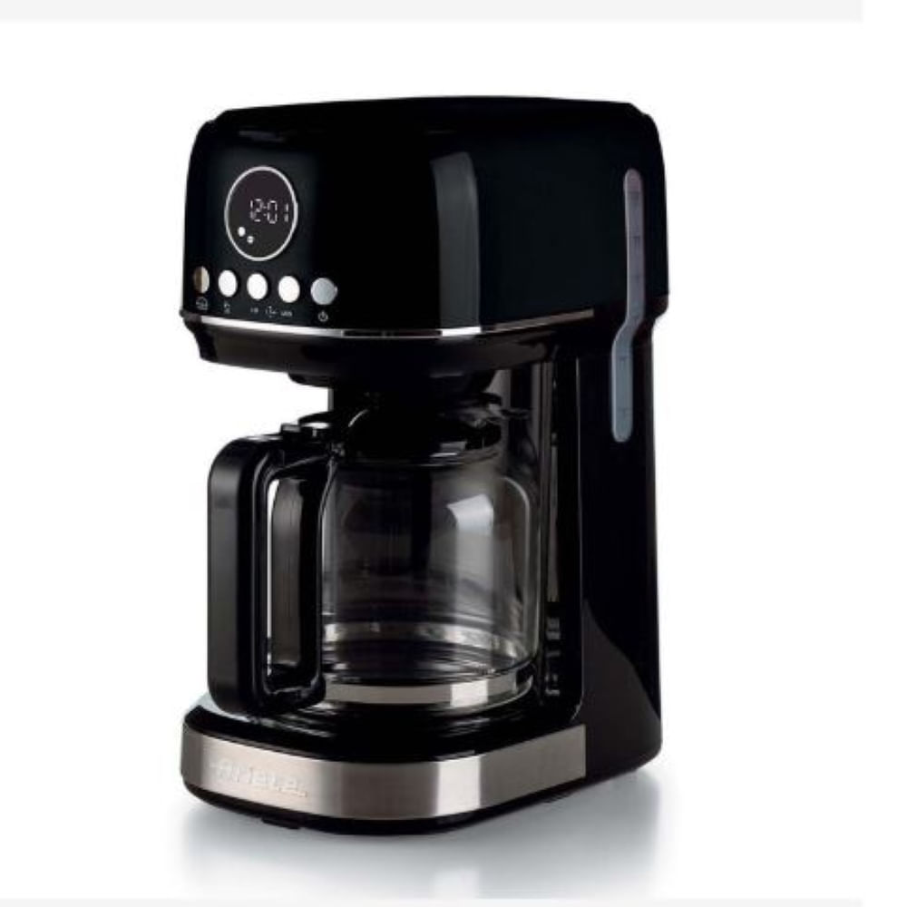 CAFETEIRA ARIETE MODERNA AMERICANA JARRA DE VIDRO 15 XICARAS PRETO 220V 00M13902ARBR