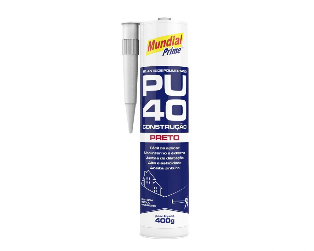 Selante Pu40 Aeroflex Preto 400G