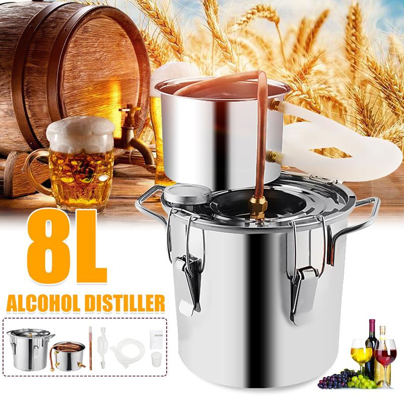 Kit de Destilação de Álcool em Cobre para Casa - 6L