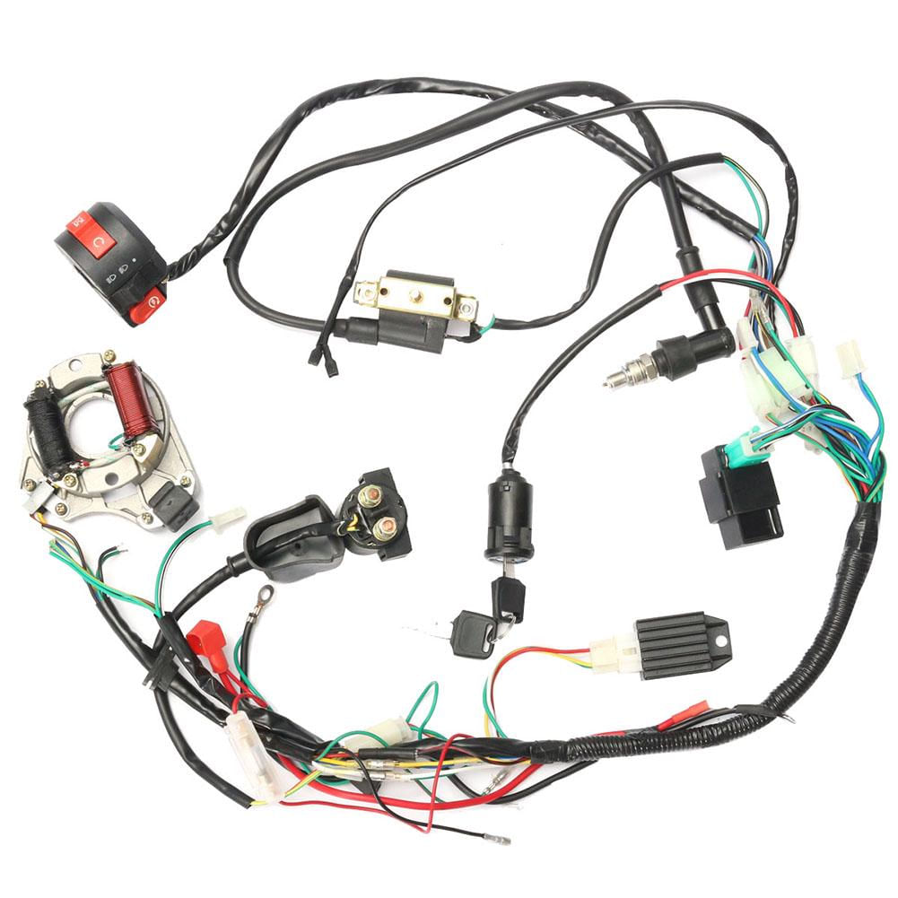 Conjunto de Fiação para Quads Elétricos de 50 a 125CC