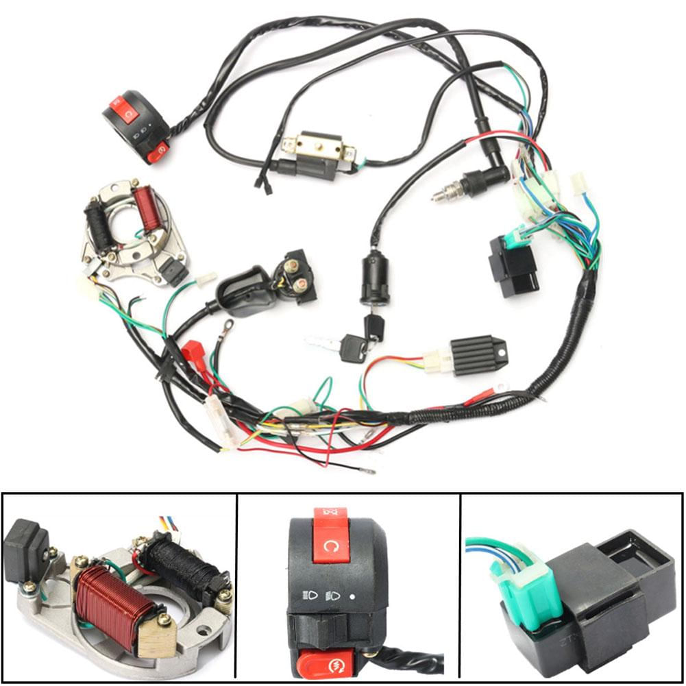 Conjunto de Fiação para Quads Elétricos de 50 a 125CC