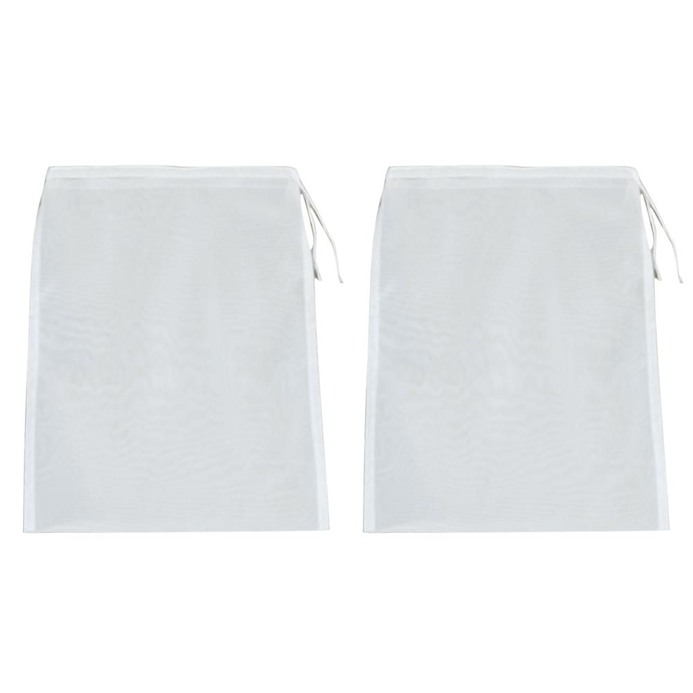 2pcs Bolsa de Filtro de Malha Fina de Nylon para Aspirador de Piscina