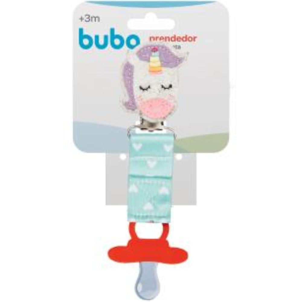 Prendedor De Chupeta  Unicórnio Animal Fun Buba Baby