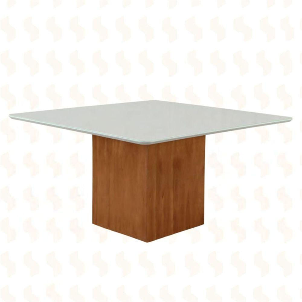 Mesa De Jantar Mdf Laminado - Alice-0,90x0,90m - Art Salas