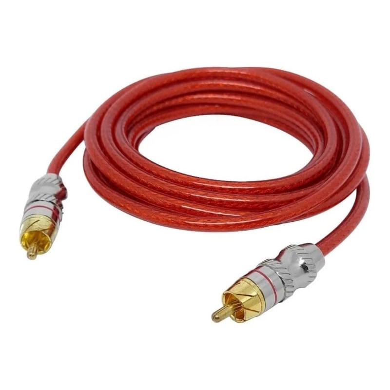 Cabo Coaxial Dgital Spdif De 3mts Som Para Som Profissional.