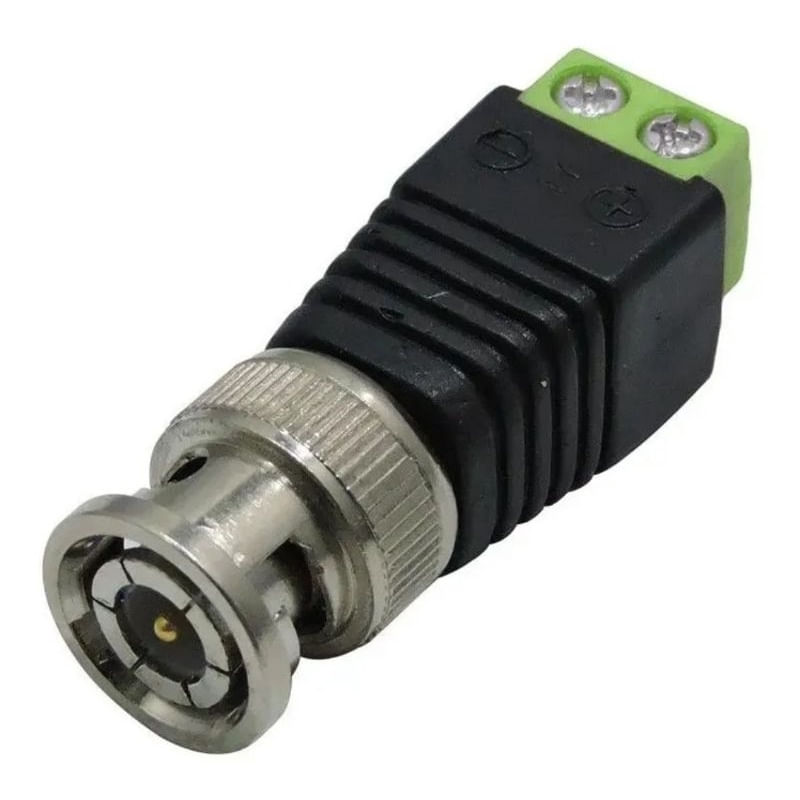 10 Uni. Conector Bnc Macho Parafuso