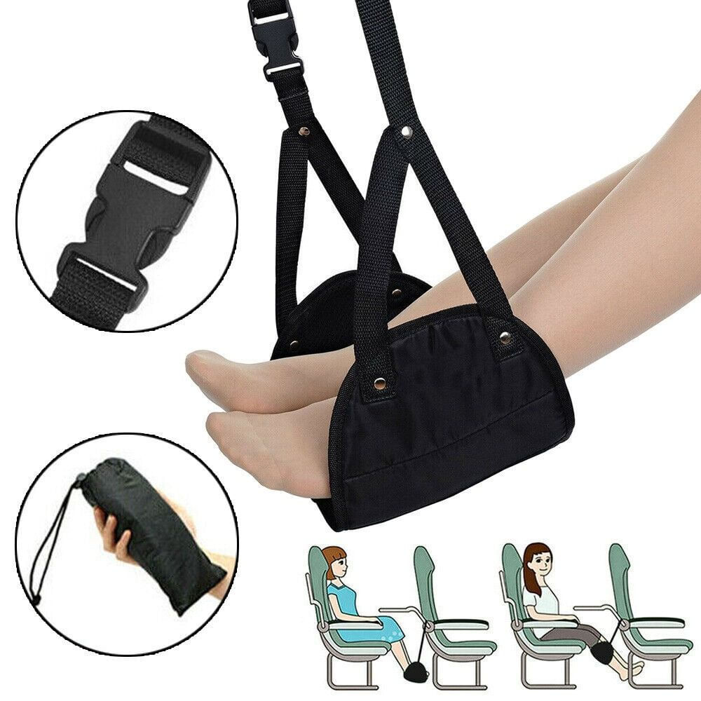 Hammock de Descanso para Pés em Viagens com Apoio para Pernas