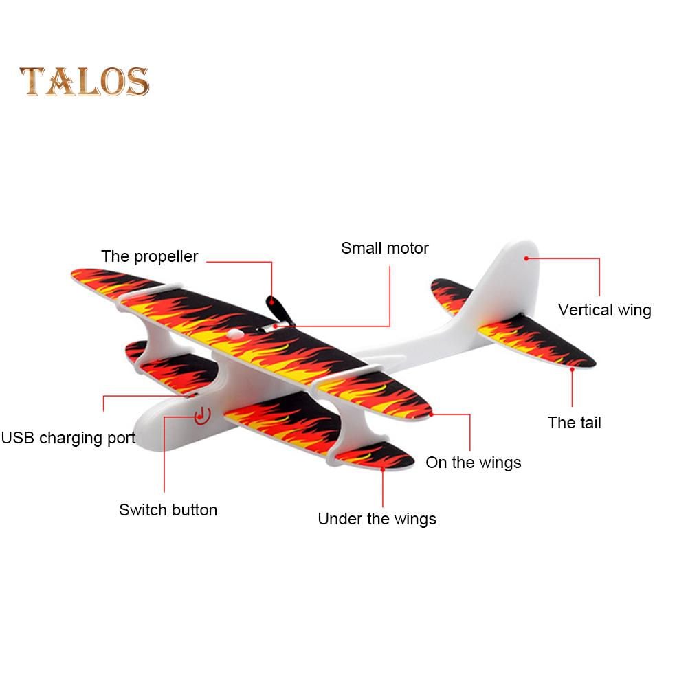 Modelo de Avião de Papel LED para Montagem DIY