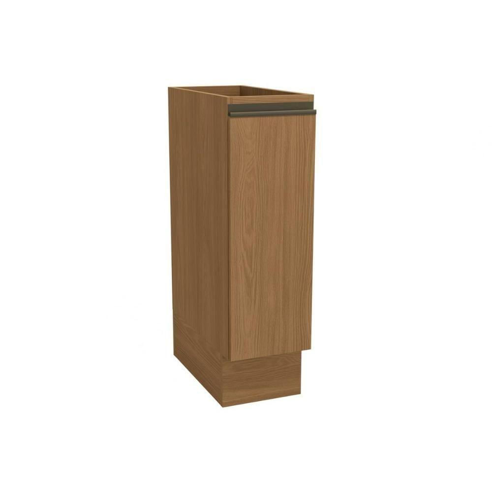 Gabinete De Cozinha Modulado Balcão Maxxi G737 Porta Condimento Com 1 Porta Sem tampo 25cm Canela - Kappesberg