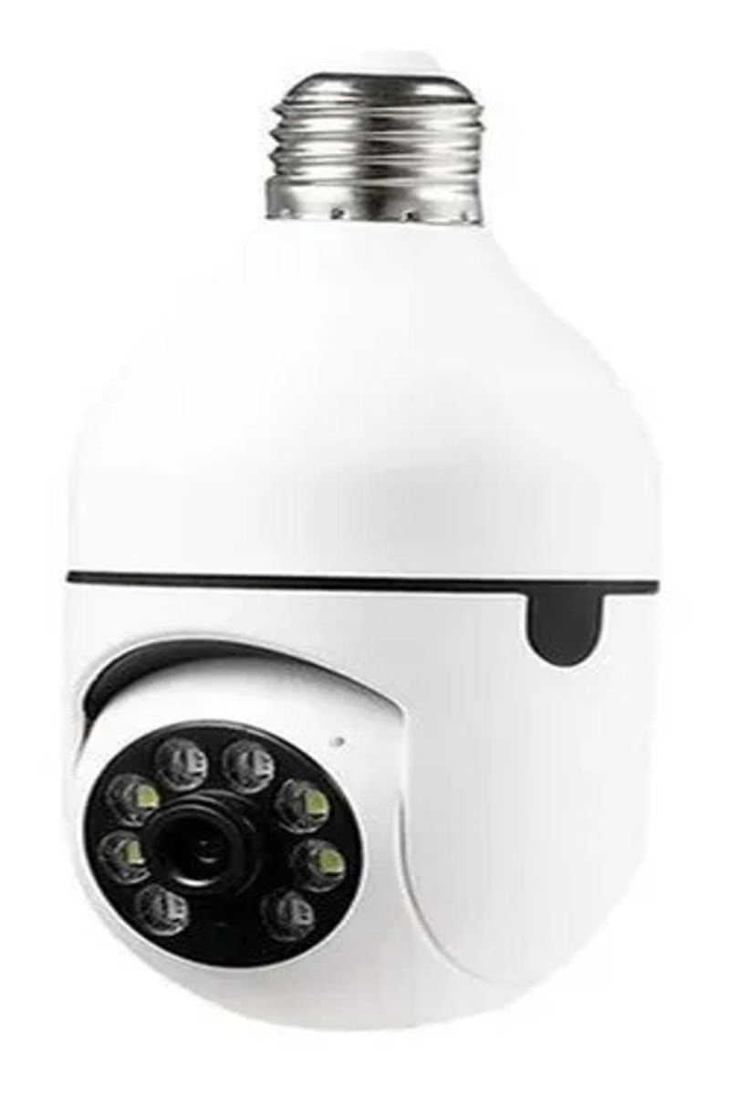 Kit 3 Camera Espian Segurança Lampada Wifi 360 Grau