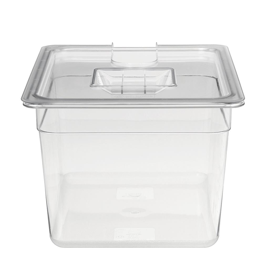 Container Sous Vide de 11L com Tampa para Cozinha 11L