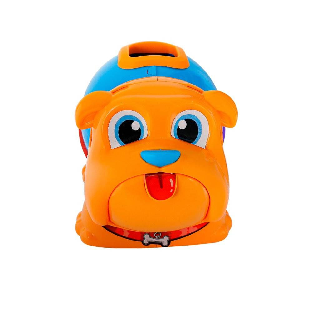 Cachorro Didático Colorido Coordenação Motora Brinquedo Educativo Infantil de Peças de Encaixar Sensorial para Bebês