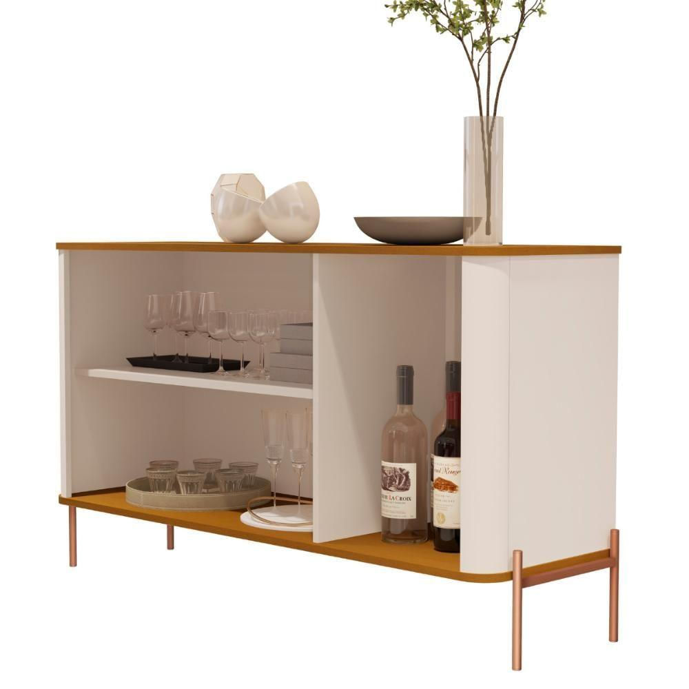 Buffet Nova Orleans Off White Nature Bronze