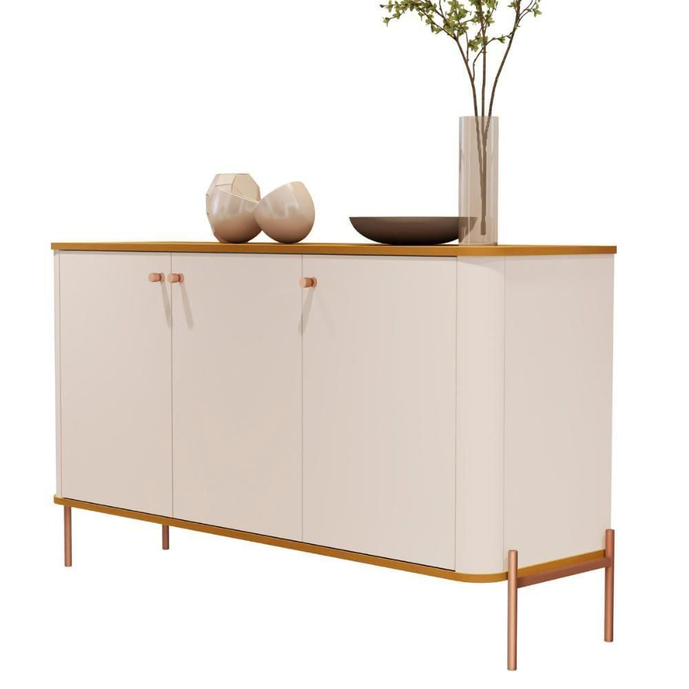 Buffet Nova Orleans Off White Nature Bronze