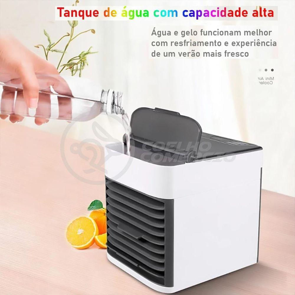 Mini Ar Condicionado Climatizador Humidificador Portátil Arctic Air Cooler 3 Velocidades