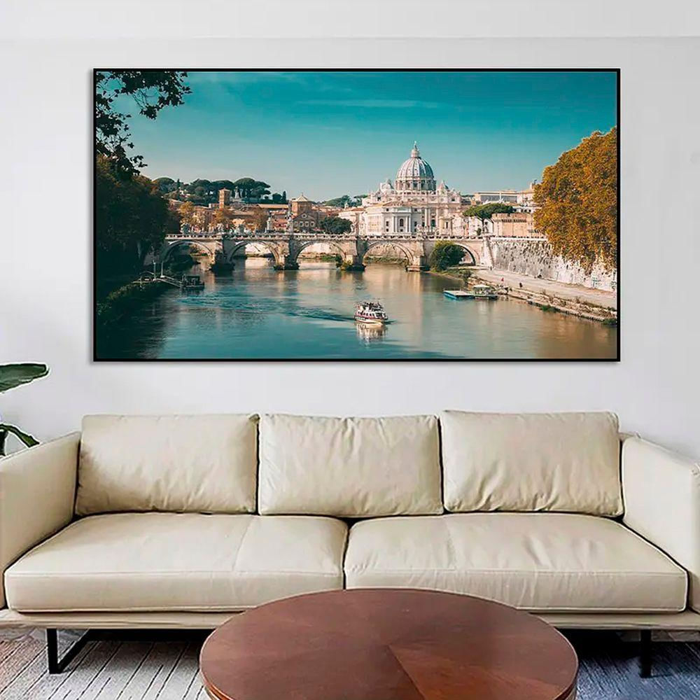 Quadro Decorativo Paisagem Roma (100x70cm)