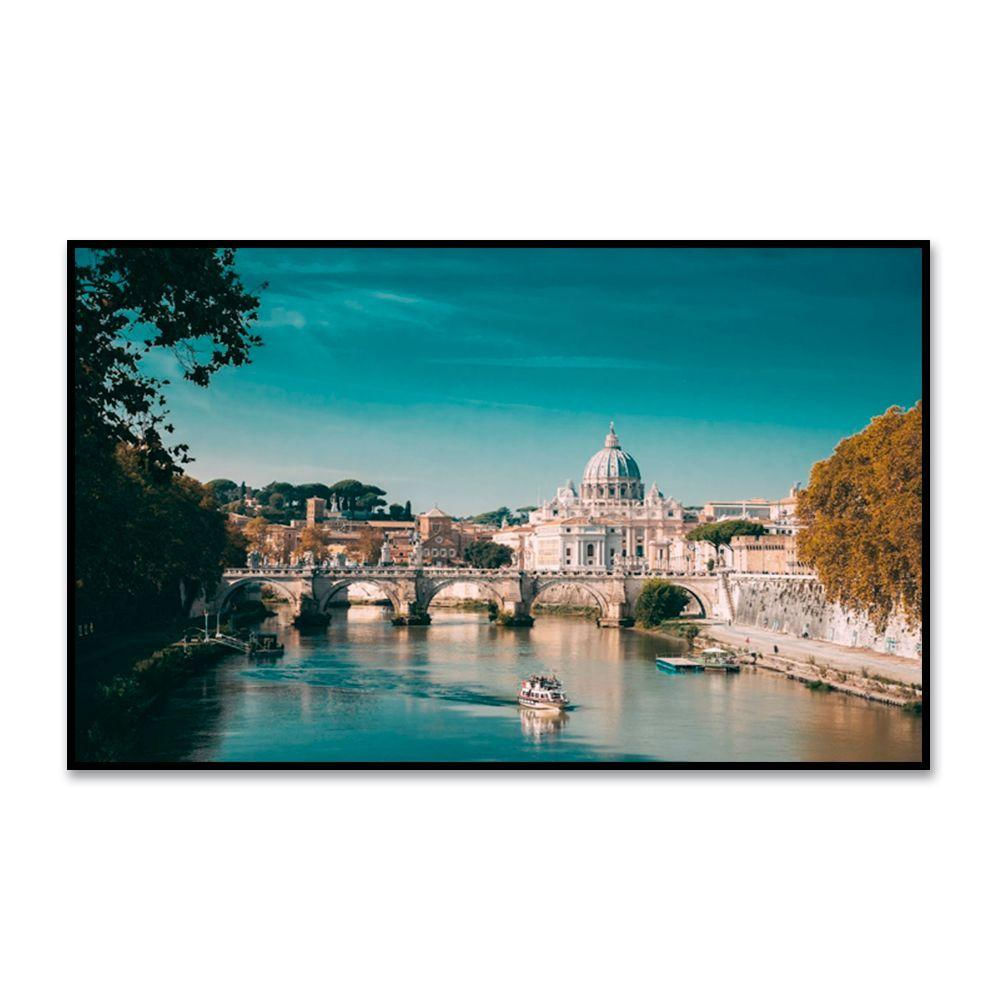 Quadro Decorativo Paisagem Roma (100x70cm)