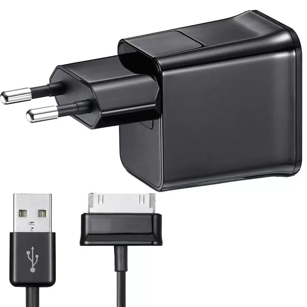 Cabo Usb + Carregador Bivolt Para Tablet Galaxy Tab P7300