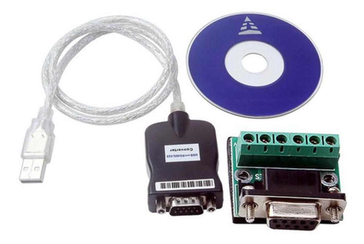 Cabo Conversor Usb 2.0 Serial Db9 9 Pinos Para Rs-485 Chip