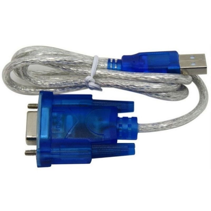 Cabo Adaptador USB 2.0 para Serial RS232 Macho DB9 9 pinos