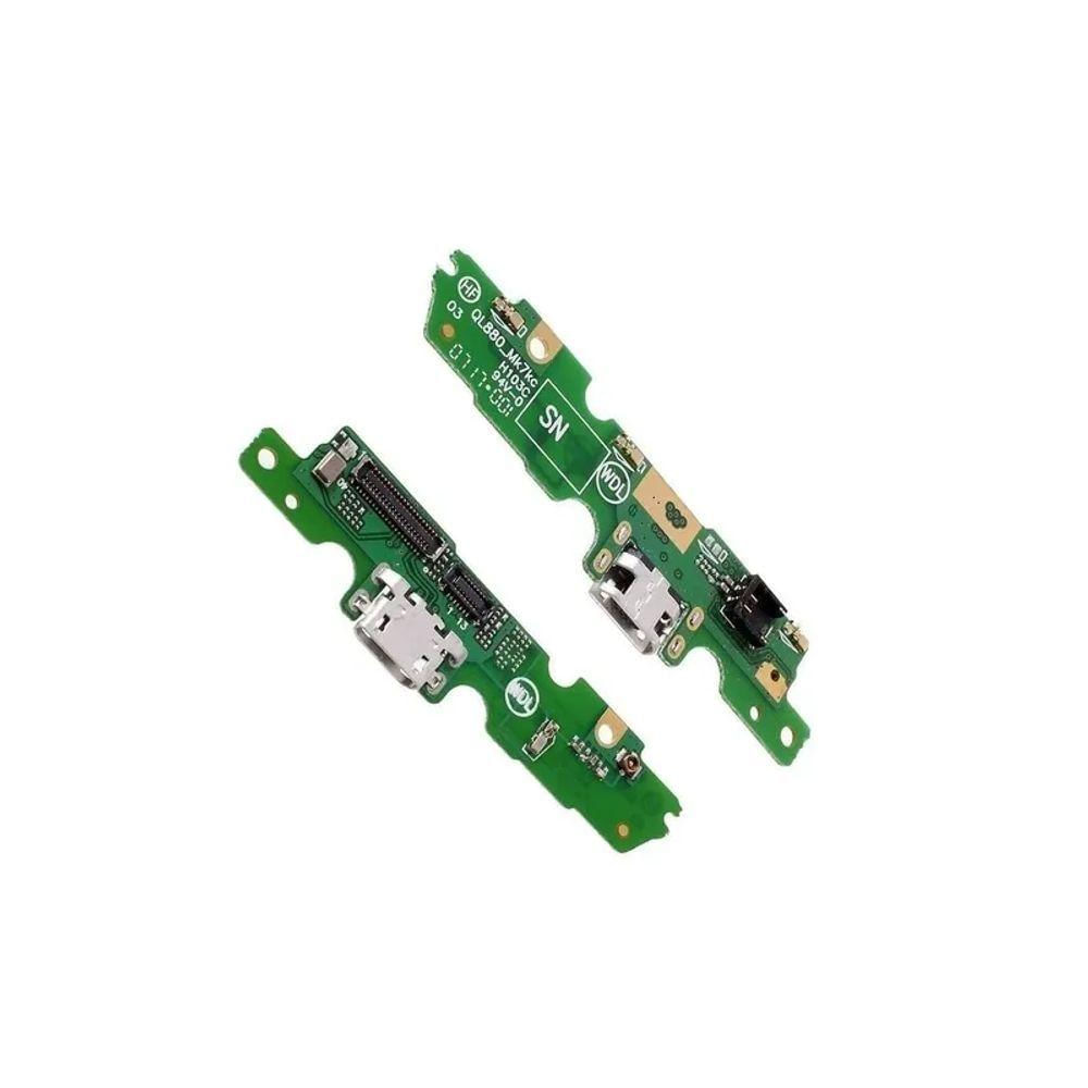 Conector De Carga Flex - Placa Para Moto G5 Xt1672