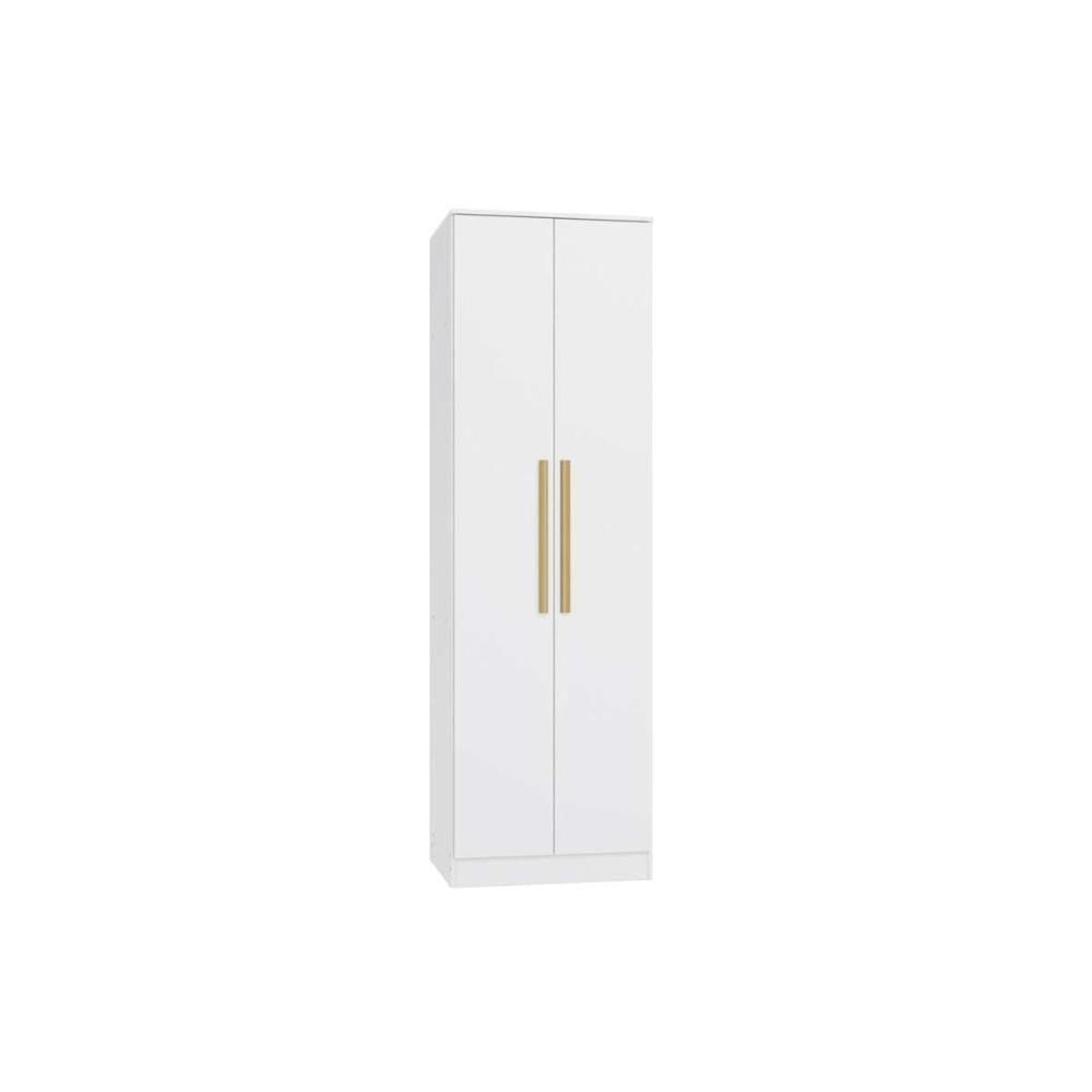 Modulado De Quarto Guarda Roupa C- 2 Portas N534 Adapt Branco