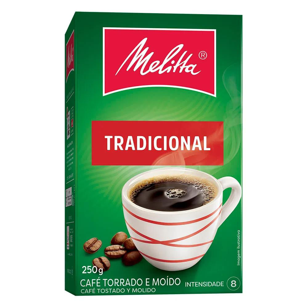 Café Tradicional Melitta Vácuo 250G