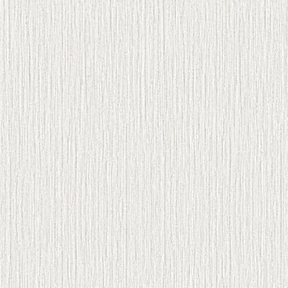 Papel de Parede Lin Aspecto Têxtil Branco JUN602