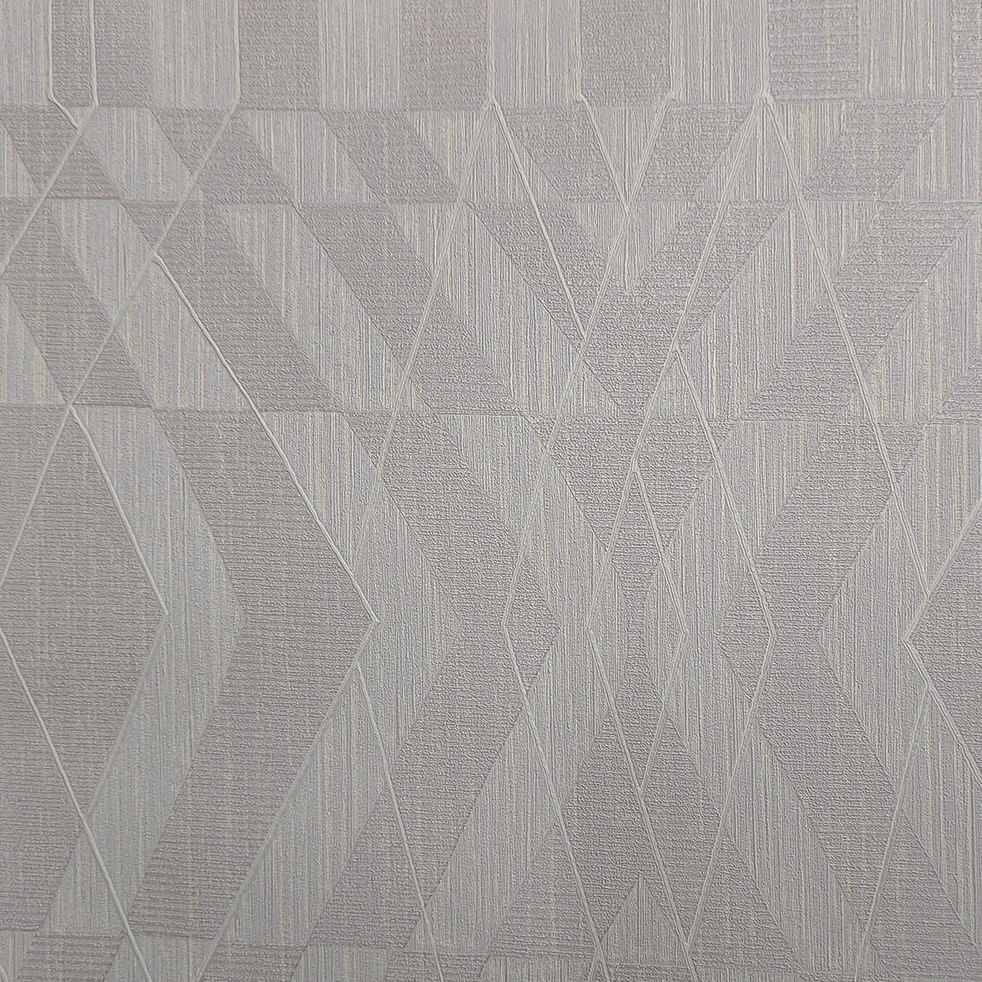Papel de Parede Grace 4 Geométrico Cinza GR401201R