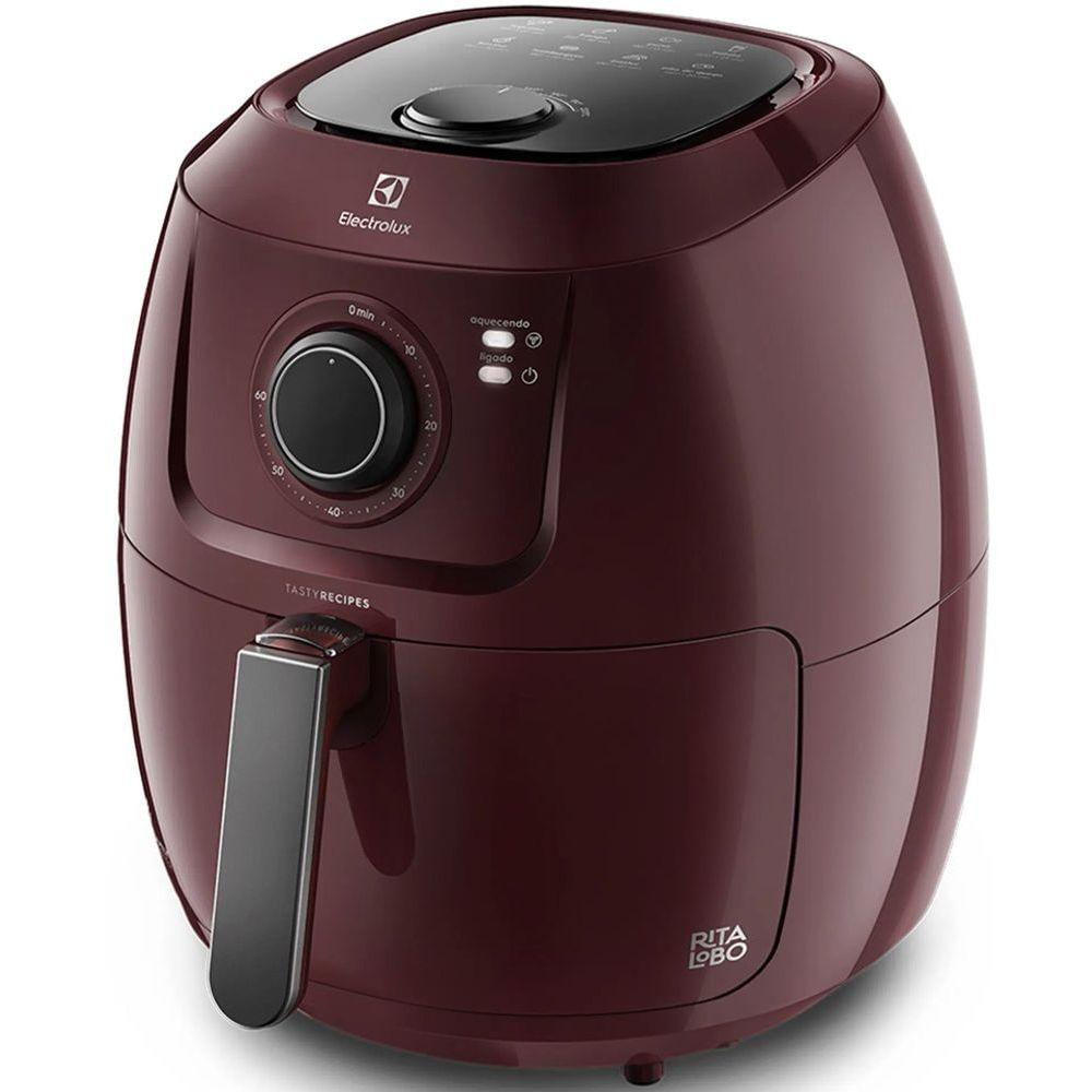 Fritadeira Air Fryer Electrolux 5l 1700w Eaf50/51 - 5210aabr407 Dark Red 110 Volts