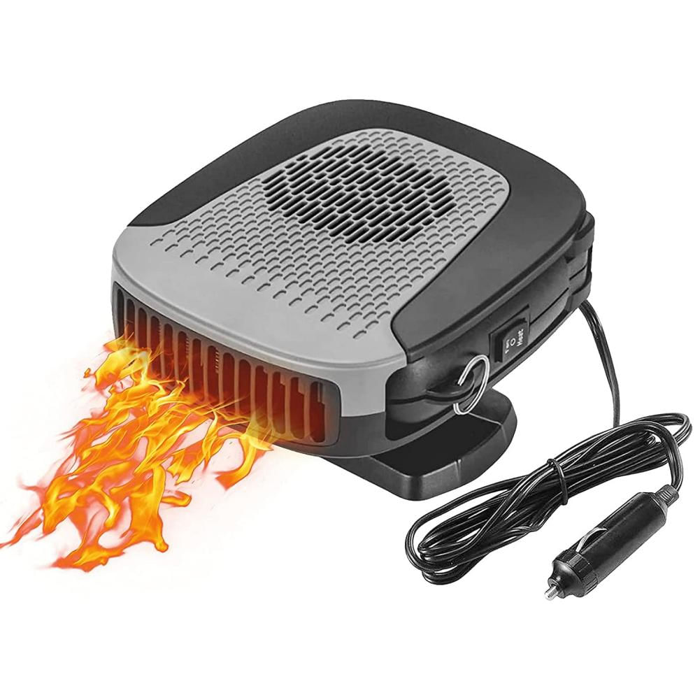 Aquecedor de Carro 2 em 1 12V 150W Ventilador para Para-brisa